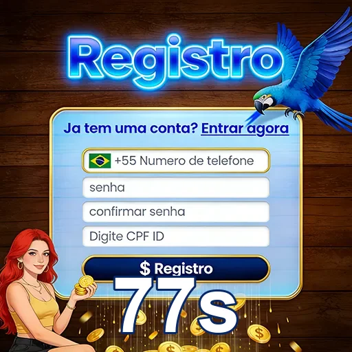Tela de cadastro rápido na 77s para serviços VIP.