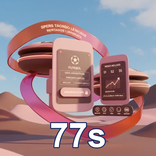 Tela da plataforma 77s mostrando jogos VIP e apostas ao vivo.