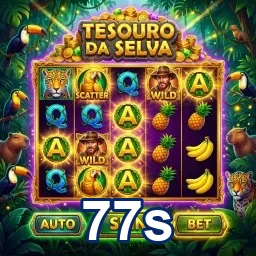 Tela do jogo 'Tesouro da Selva' na plataforma 77s.