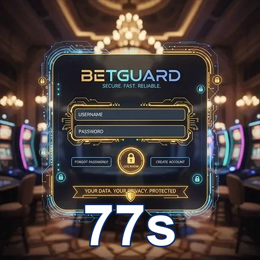 Tela de login do 77s com foco em acesso seguro a VIP.